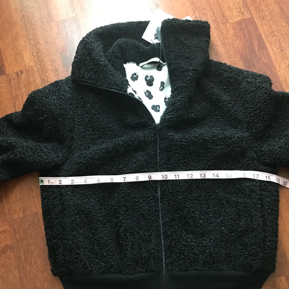 NWT Alice +Olivia Genova StaceFace Print Reversible Faux Fur Bomber Jacket XS - Picture 6 of 17